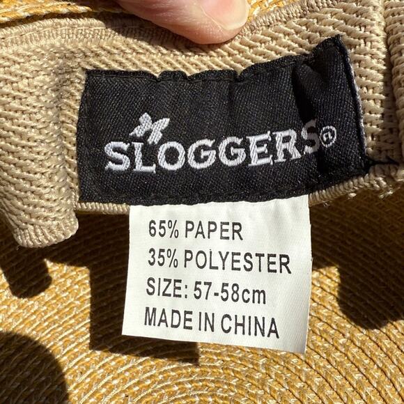 Sloggers Tan Sun Hat with Black Lanyard - Picture 6 of 6